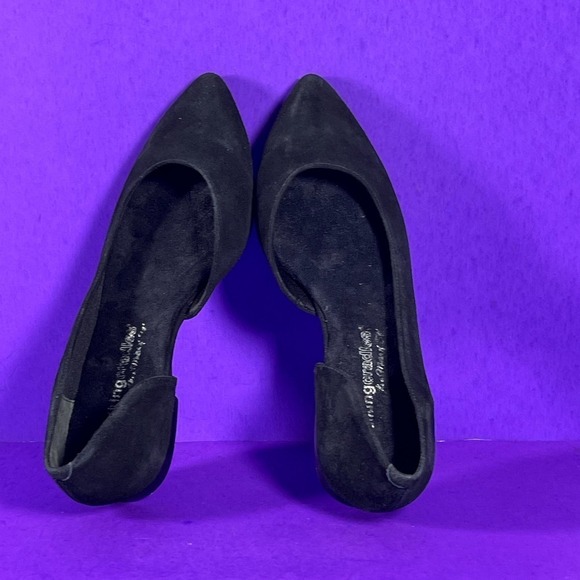 Walking‎ Cradles Women's Black Suede Pointed Toe Flats Shoe Size 7.5-NEW - Picture 5 of 8